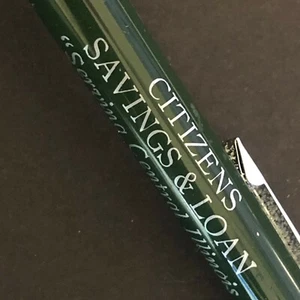 c1980's Citizens Savings & Loan Normal, El Paso, Eureka, IL Ritepoint Pen NOS - Picture 1 of 8