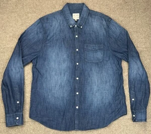 Joe's Jeans La Camisa Para Hombre Camisa Denim Manga Larga Con Botones Talla XXL - Imagen 1 de 11