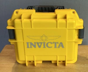 Invicta Hard Air Tight Waterproof Carrying Case No foam on bottom - Picture 1 of 6