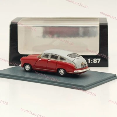 1/87 NEO SCALE MODELS Borgward Hansa 2400 Red Resin Car Limited Collection - Image 1 of 4