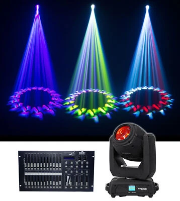 Chauvet DJ Intimidator Beam 140SR Moving Head Beam Club/Stage Light+Controller - Image 1 of 4