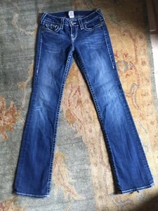 JEANS MUJER TRUE RELIGION MARCA RAINBOW BECKY TALLA 26 - Imagen 1 de 12