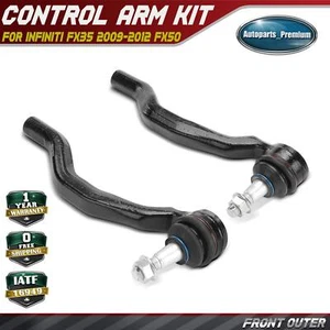 2pcs Front Left & Right OuterTie Rod End for Infiniti FX35 2009-2012 FX50 09-13 - Picture 1 of 10