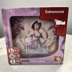 New In Box Timeline Historical Events Card Game 2013 Asmodee Brand New Sealed - Picture 1 of 6