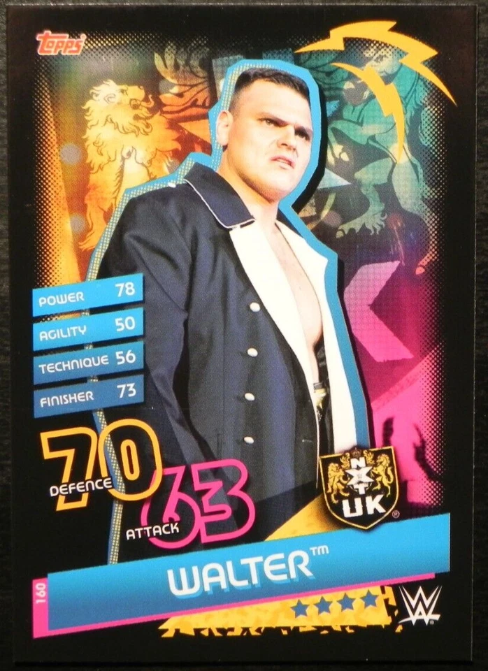 2020 Topps WWE Slam Attax Reloaded Future Legends #210 Walter / Gunther - Image 1 of 2