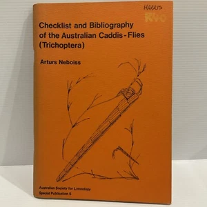 Checklist Aust Caddis-flies Arturs Neboiss Fauna Of Tasmania 1983 first edition - Picture 1 of 6