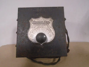 VERY OLD PREWAR VINTAGE AMERICAN FLYER TOY TRAIN TRANSFORMER OUTPUT 6-30 VOLTS - Picture 1 of 7
