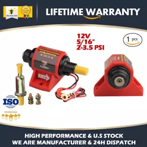 Low Pressure 2-3.5PSI Universal Micro Electric Fuel Pump 42S Polymer Gasoline US - Picture 1 of 12