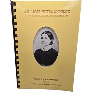 An Armys Wifes Cookbook Vintage Recipe book Household Hints Home Remedies - Picture 1 of 16