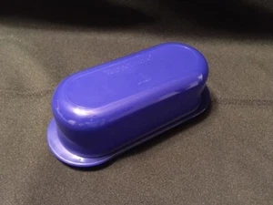 NEW Tupperware Impressions Butter Dish - 1 stick - NAVY BLUE - FREE SHIPPING! - Picture 1 of 1