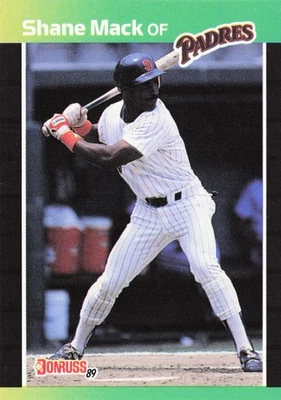 1989 Leaf Donruss Baseball #538 Shane Mack - Image 1 of 3