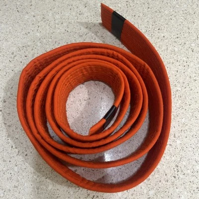 Martial Sports Double Wrap Karate/Taekwondo/Judo Belts - EUC Orange - Image 1 of 4