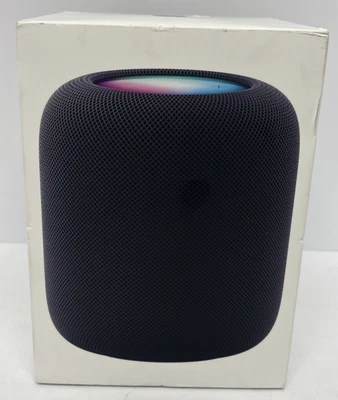 Apple HomePod 2nd Generation Smart Bluetooth Speaker Midnight MDEW4LL/A - Image 1 of 4