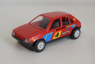 B86 1:35 GOZAN SPAGNA PLASTICA PEUGEOT 205 RED EXC. COND. - Immagine 1 di 4