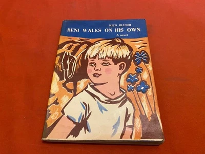 BENI WALKS ON HIS OWN 1983 KICO BLUSHI VINTAGE ALBANIAN BOOK ENGLISH - Image 1 of 4