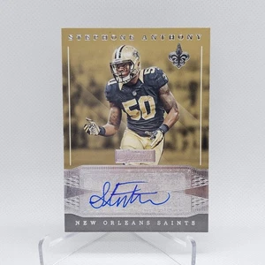 Donruss Signature Series 2016 Stephone Anthony New Orleans Saints automático #22 9180 - Imagen 1 de 3