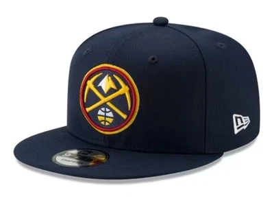 NUEVA ERA DENVER NUGGETS NBA AZUL MARINO BÁSICO 9FIFTY SOMBRERO SNAPBACK PARA HOMBRE - TALLA: OSFA Foto 1 de 4