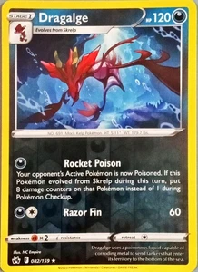 Dragalge 082/159 Crown Zenith Reverse Holo - Bild 1 von 2