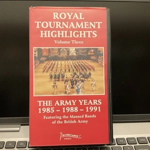 Royal Tournament Highlights Vol 3 Army VHS Live Show Dancers Comedy Military 80s - Imagen 1 de 4