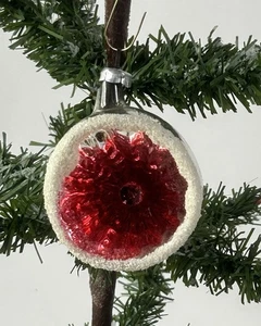 1909/25 1x Vintage Christmas Ornament Xmas Tree Decoration Reflex Bauble - Picture 1 of 3