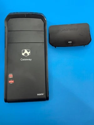 GATEWAY DX4380G-UW308 原始设备制造商桌面前部和顶部边框黑色哑光表面 — 第 1/4 张图片