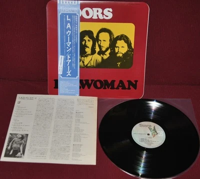 THE DOORS - L.A. WOMAN - ELEKTRA P-10503E 1978 - LP JAPAN OBI NM - Image 1 of 2