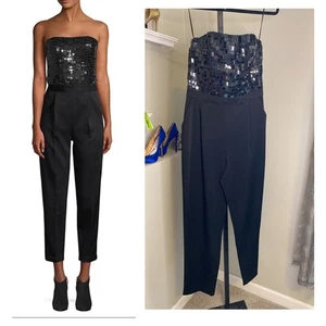 Alice + OliviaJeri Sequin Embellished Jumpsuit - Picture 1 of 16