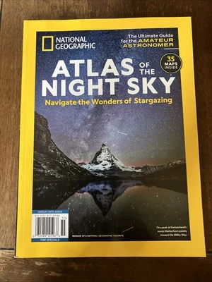 National Geographic Atlas Of The Night Sky 2025 Magazine - Image 1 of 4