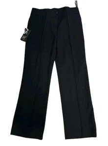 A BNWT Pair of Women's Skopes Trousers Size 16R Navy Stripe - Picture 1 of 6