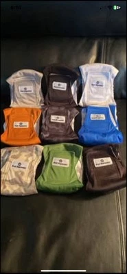 Pañales y extensores lavables premium para perros Mascotas Mascotas HOMBRE paquete de 3-tamaño: S Foto 1 de 3