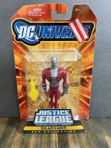 Mattel DC Universe Justice League Unlimited Fan Collection DEADSHOT figure MOC - Picture 1 of 4