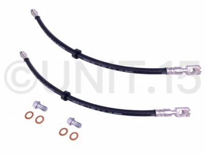 Audi A3 Seat león Octavia VW Golf MK4 Bora Beetle (98-10) Front Brake Hoses  - Image 1 of 4