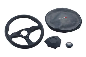 Volante de cuero Nismo 350 mm para: Nissan Skyline R32 GTR BNR32 Jdm 89-94 - Imagen 1 de 3