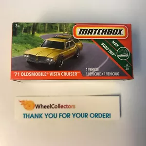 '71 Oldsmobile Vista Cruiser * 2019 Matchbox POWER GRABS Case D * WG21 - Picture 1 of 1
