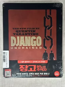 Django Unchained Blu-ray Steelbook Korea Release - Brand New Sealed - Picture 1 of 3