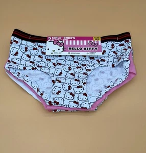 Handcraft Girl’s Set of 5 Hello Kitty Panties Briefs Underwear New Size M 6 - Picture 1 of 6