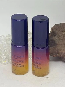 2x L'Occitane En Provence Immortelle Overnight Reset Oil-in-Serum - .16 oz - New - Picture 1 of 3