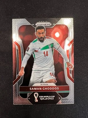 2022 Panini Prizm World Cup Qatar Base #124 Saman Ghoddos - IR Iran - Image 1 of 4