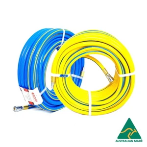 Fitted Air Hose 10mm 10/20m 232PSI Aust-Made AS2554 Nitto Tp Compressor Tool DD - Bild 1 von 9