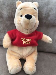 Disney Winnie The Pooh Posh Paws Plush Soft Toy 25cm Tall VGC