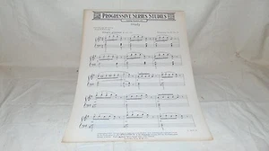 SPARTITI MUSICALI SERIE PROGRESSIVA STUDI BIBLIOTECA DOCENTE N. 317 STUDIO - Foto 1 di 4