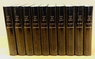 MARIA EDGEWORTH:  TALES and NOVELS in 10 VOLUMES - NEW - SEALED! - Image 1 of 2