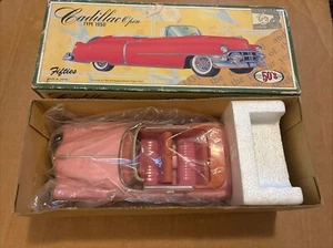 Vintage Leadworks 1953 Fifties Cadillac Open Type 1950's Pink Cadillac In Box - Picture 1 of 18