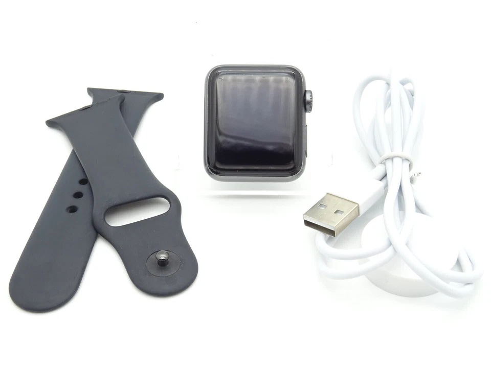 Original Apple Watch Series 3 (A1858) - GPS, 38mm - Smartwatch -Vom Händler- - Bild 1 von 4