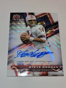 Steve Grogan 2023 Topps Composite Resurgence White Auto /15 - Picture 1 of 6