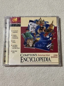 CD-ROM Compton's Home Library Interactive Encyclopedia 1998 Edition NEW/Sealed - Picture 1 of 2