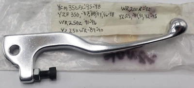 YAMAHA BRAKE LEVER 38W-83922-00-00 YFM400 YFM 350 WR200 YZ125 WR250 1993-1997 - Image 1 of 2