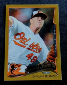 2014 TOPPS GOLD DYLAN BÜNDEL/2014 BALTIMORE ORIOLES #531 PARALLEL - Bild 1 von 2