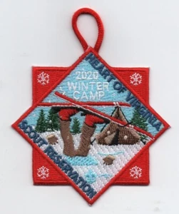 Heart of VA Scout Reservation, 2020 Winter Camp Patch, Mint! - Picture 1 of 1