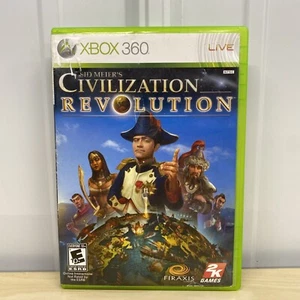 Sid Meiers Civilization Revolution Microsoft Xbox 360 Video Game Complete - Picture 1 of 4
